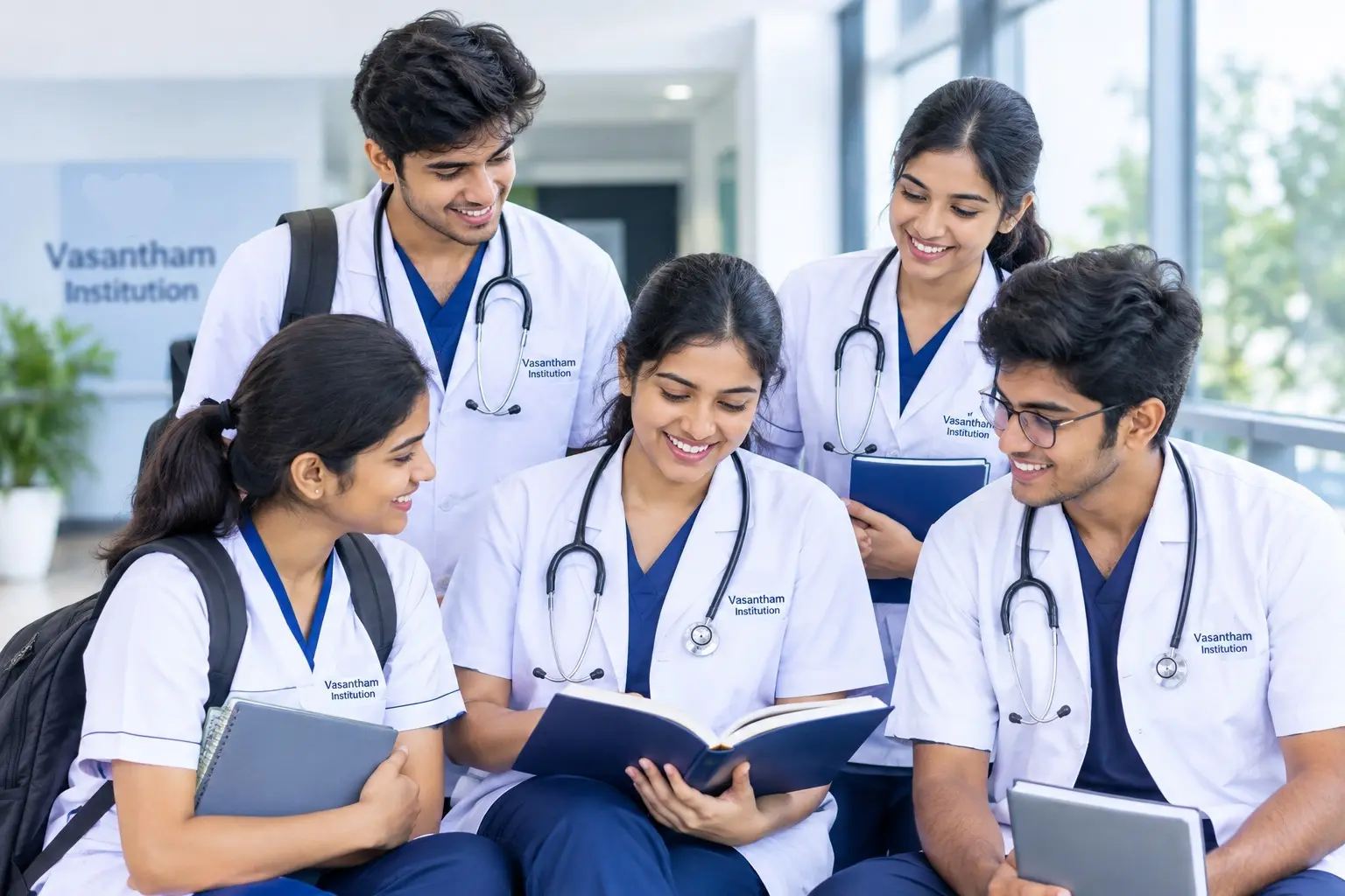 Vasantham Paramedical Institution student